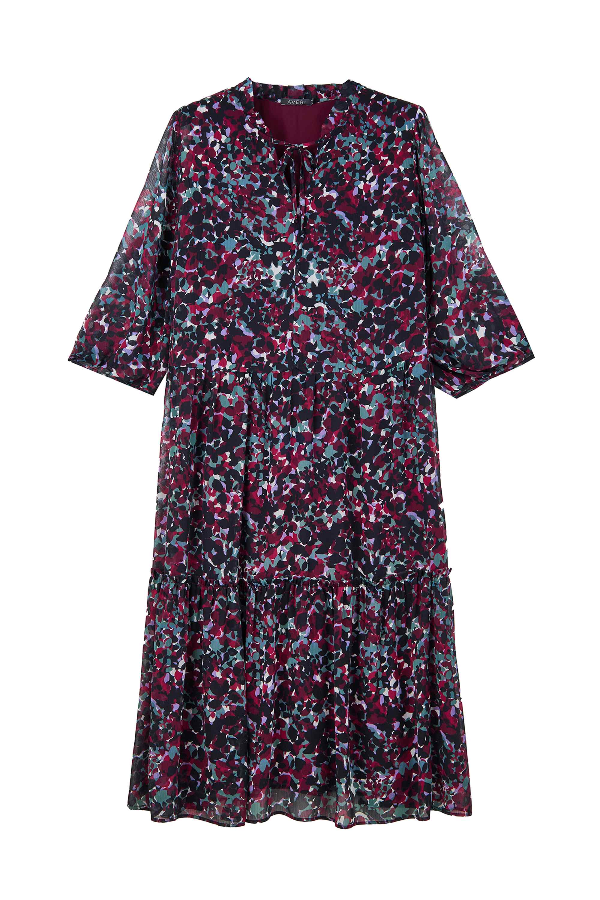 Платье из шифона