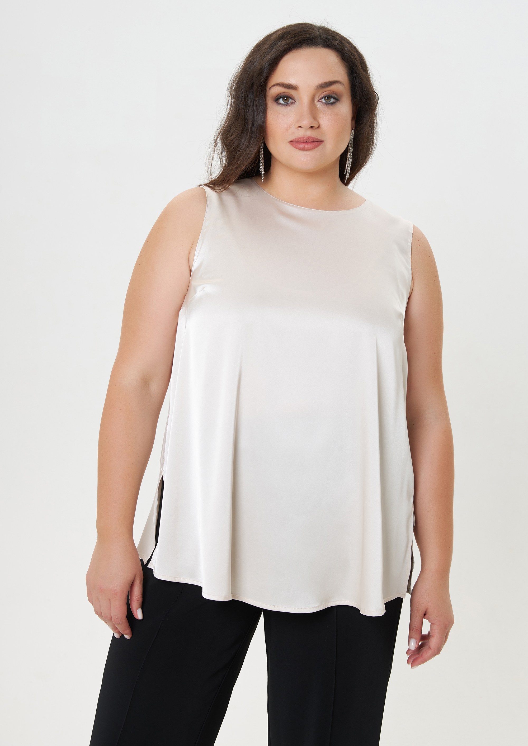 Шелковистый топ