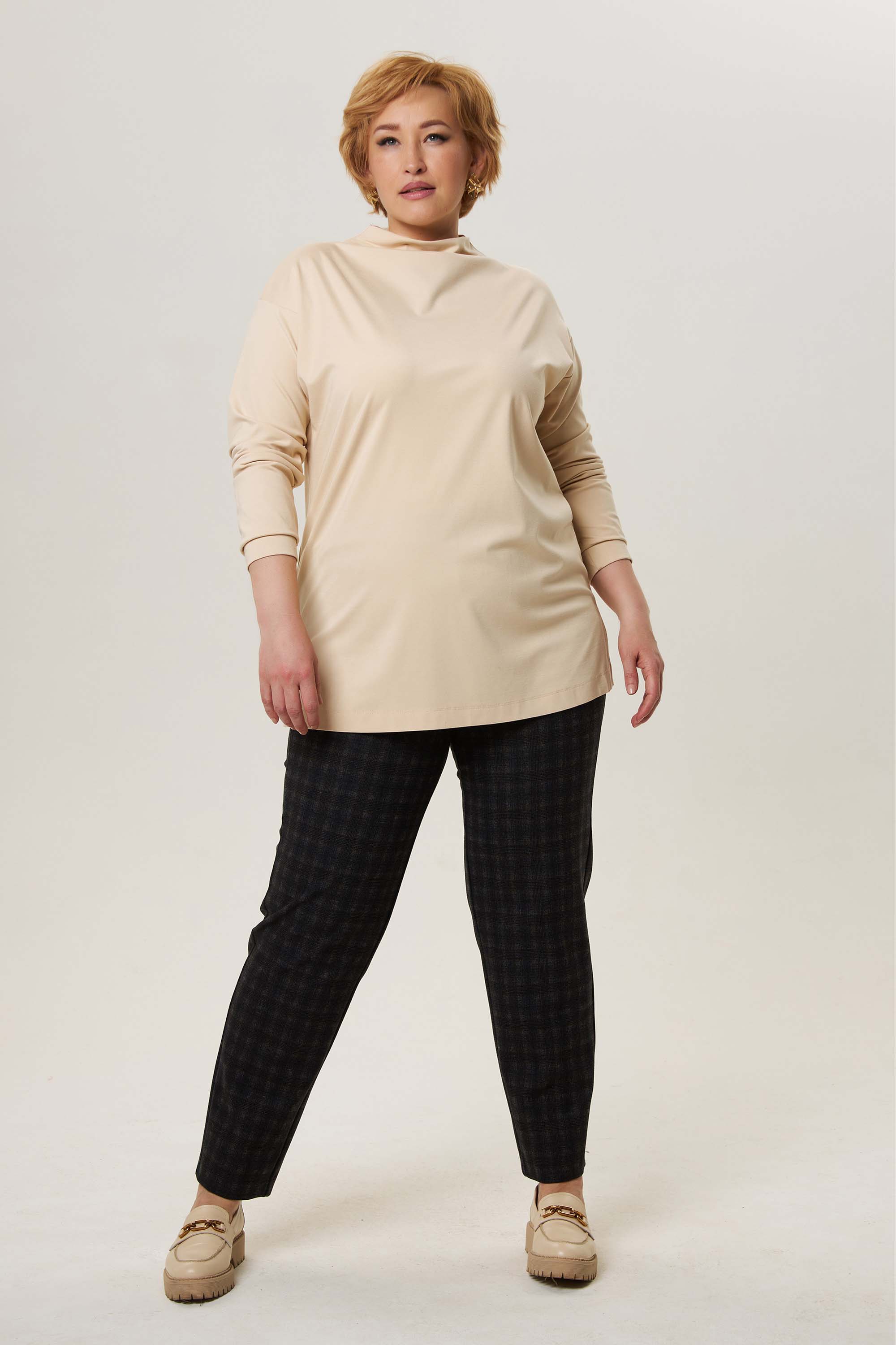 Лонгслив из вискозы