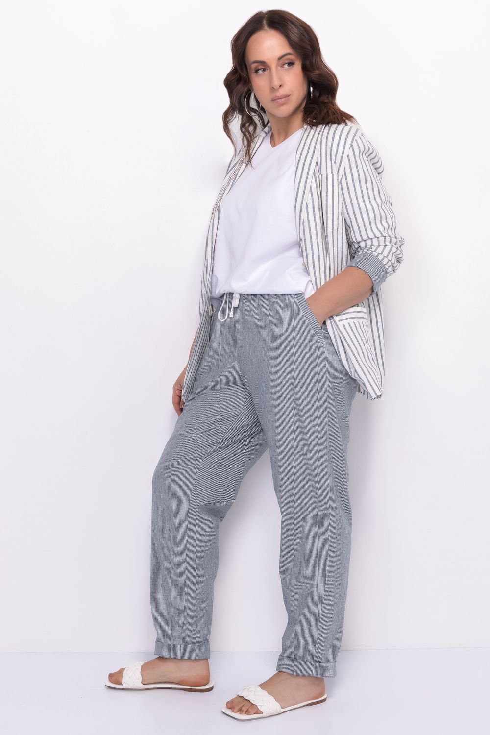 Жакет прямого силуэта