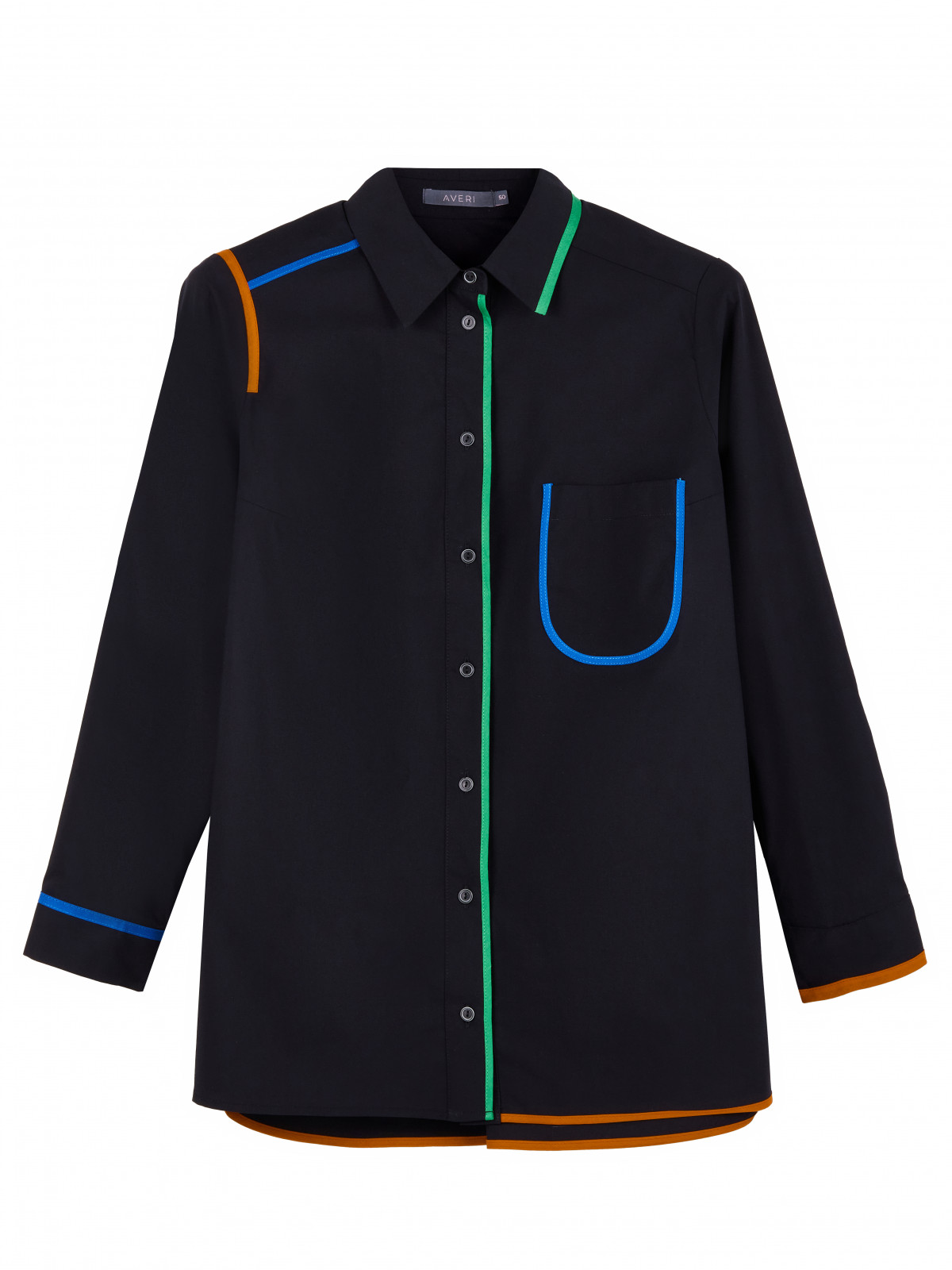 Классическая рубашка из хлопка