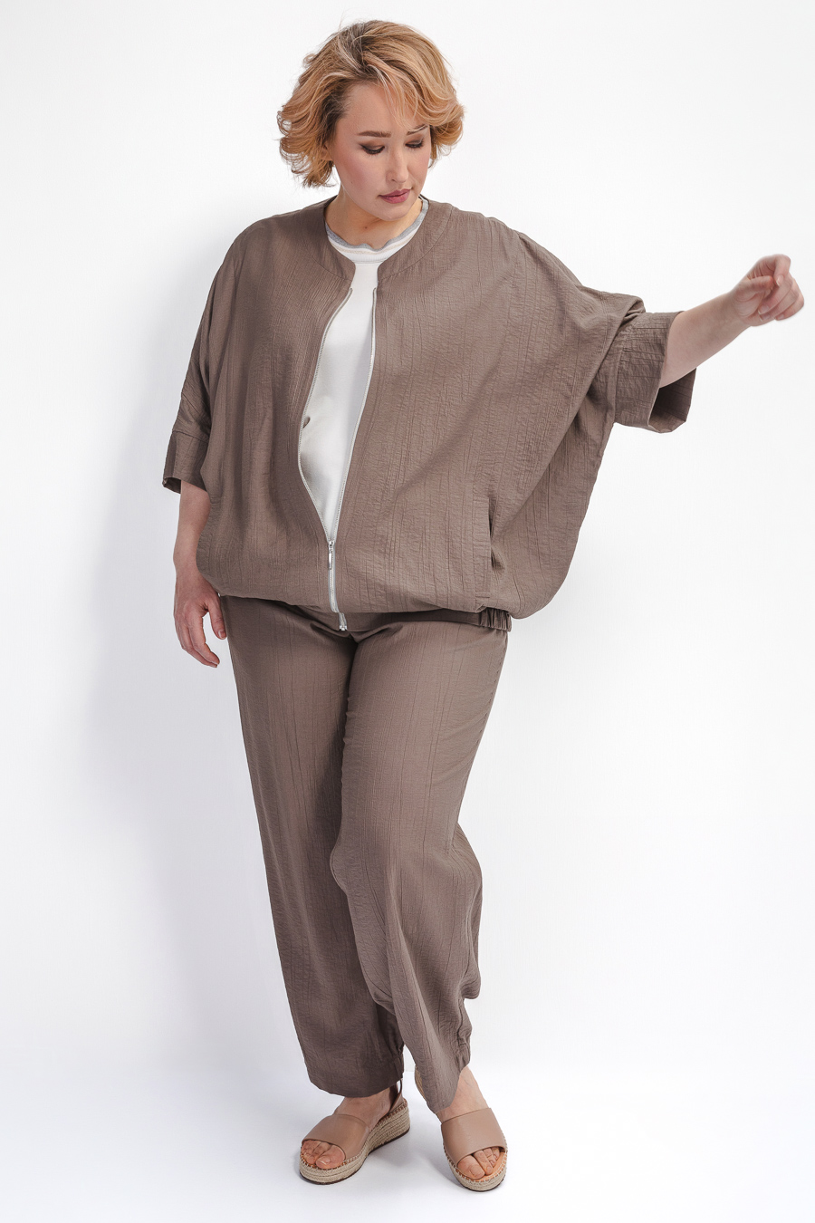 Жакет на молнии