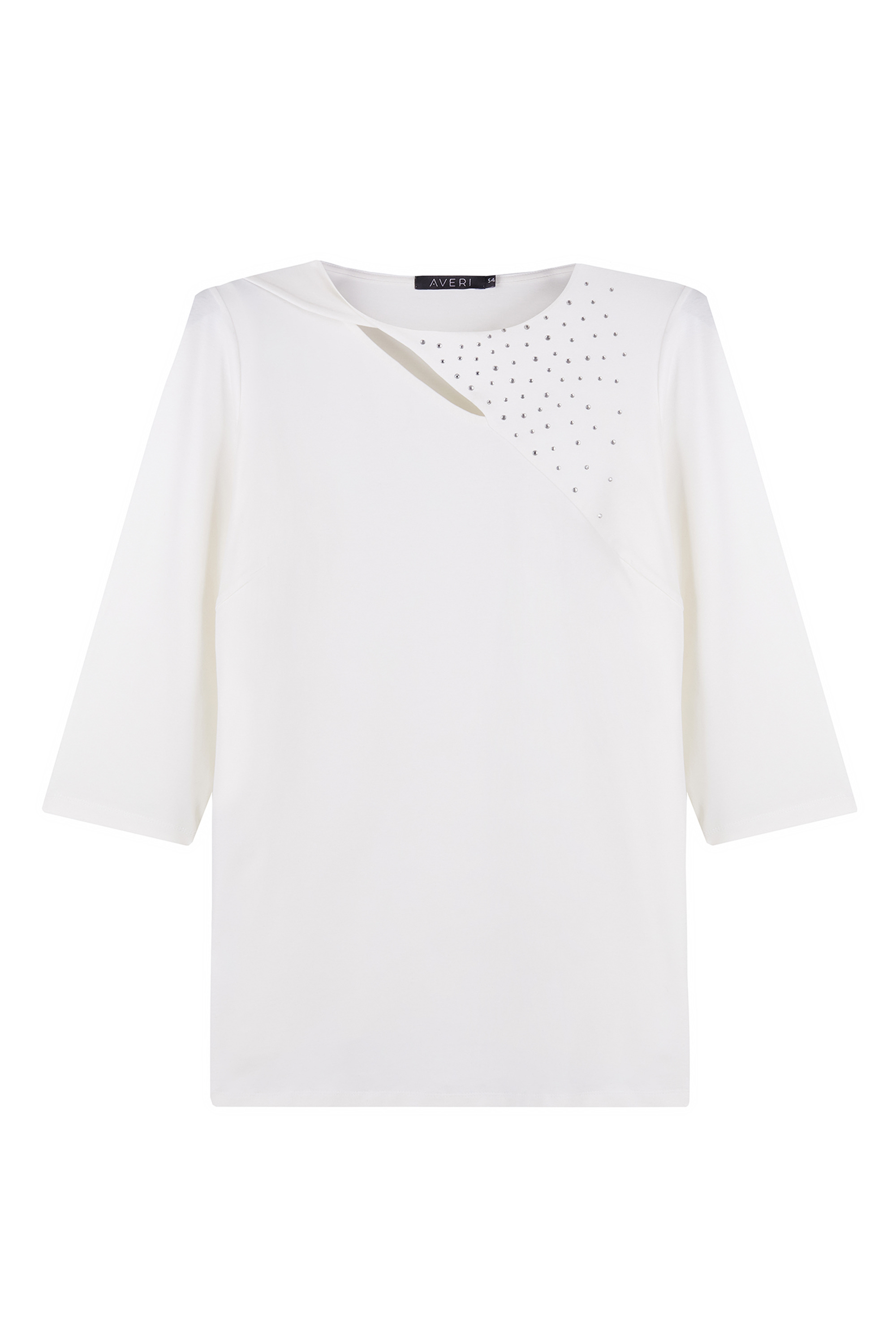 Лонгслив со стразами