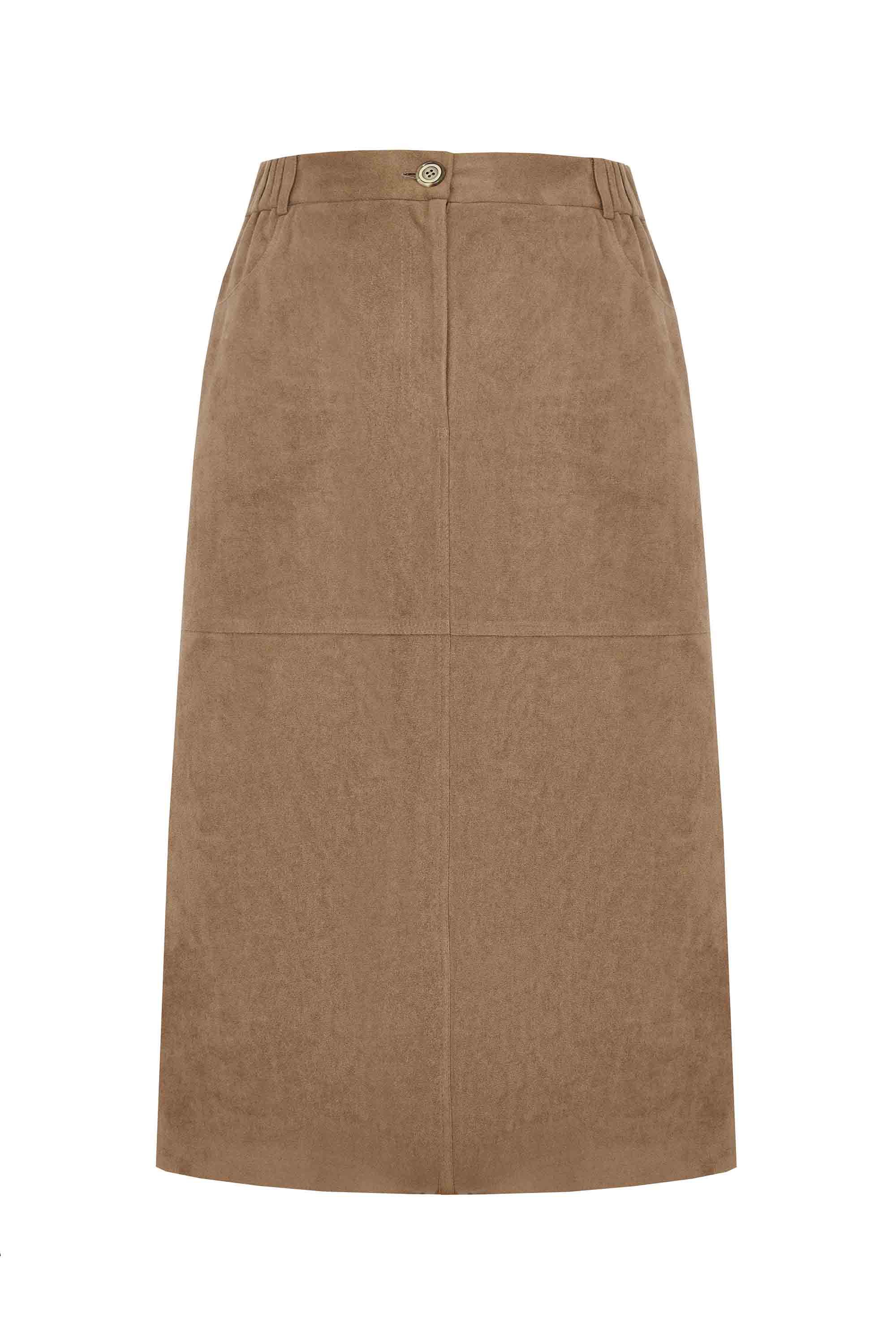 Замшевая юбка