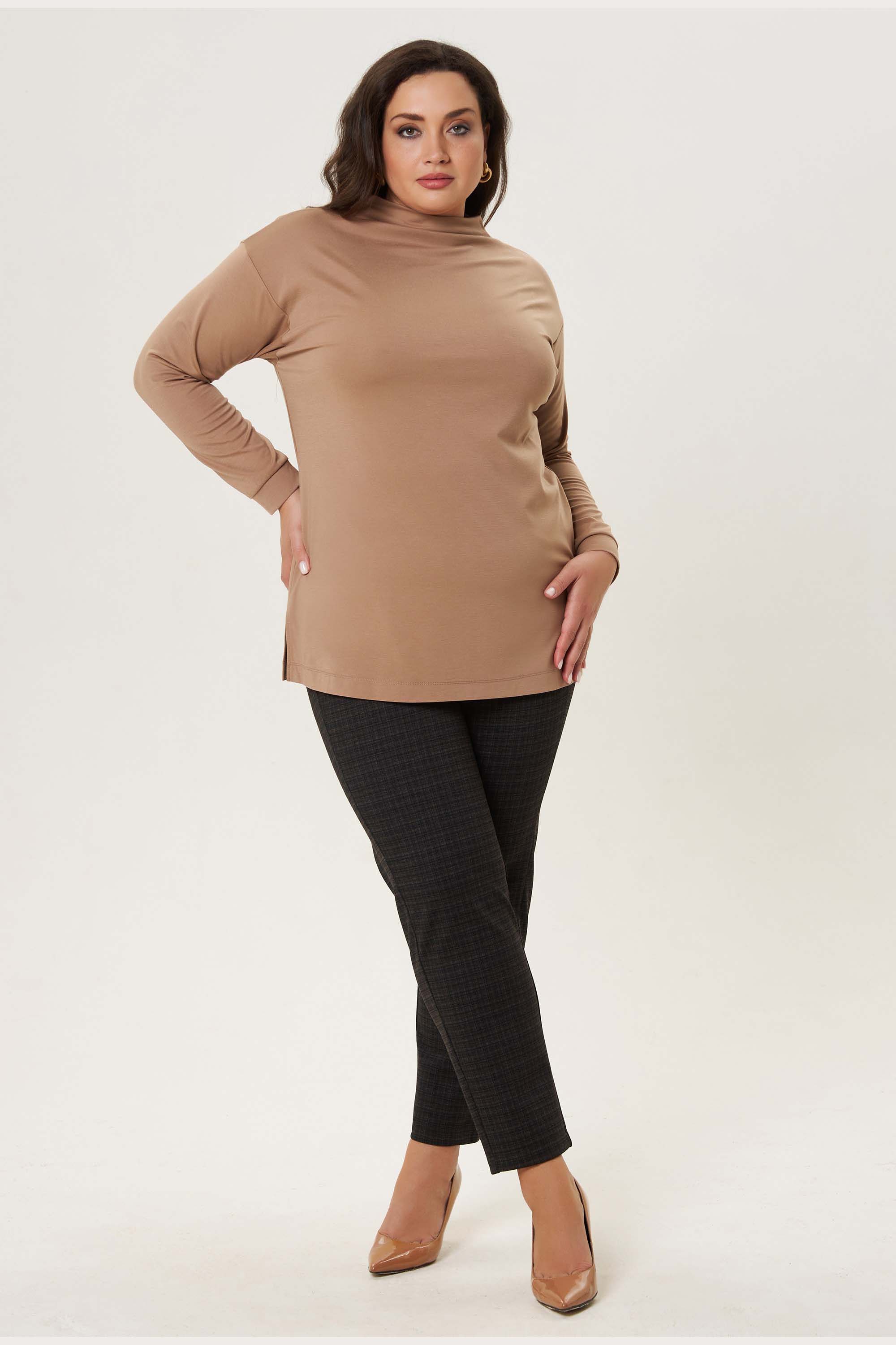 Лонгслив из вискозы