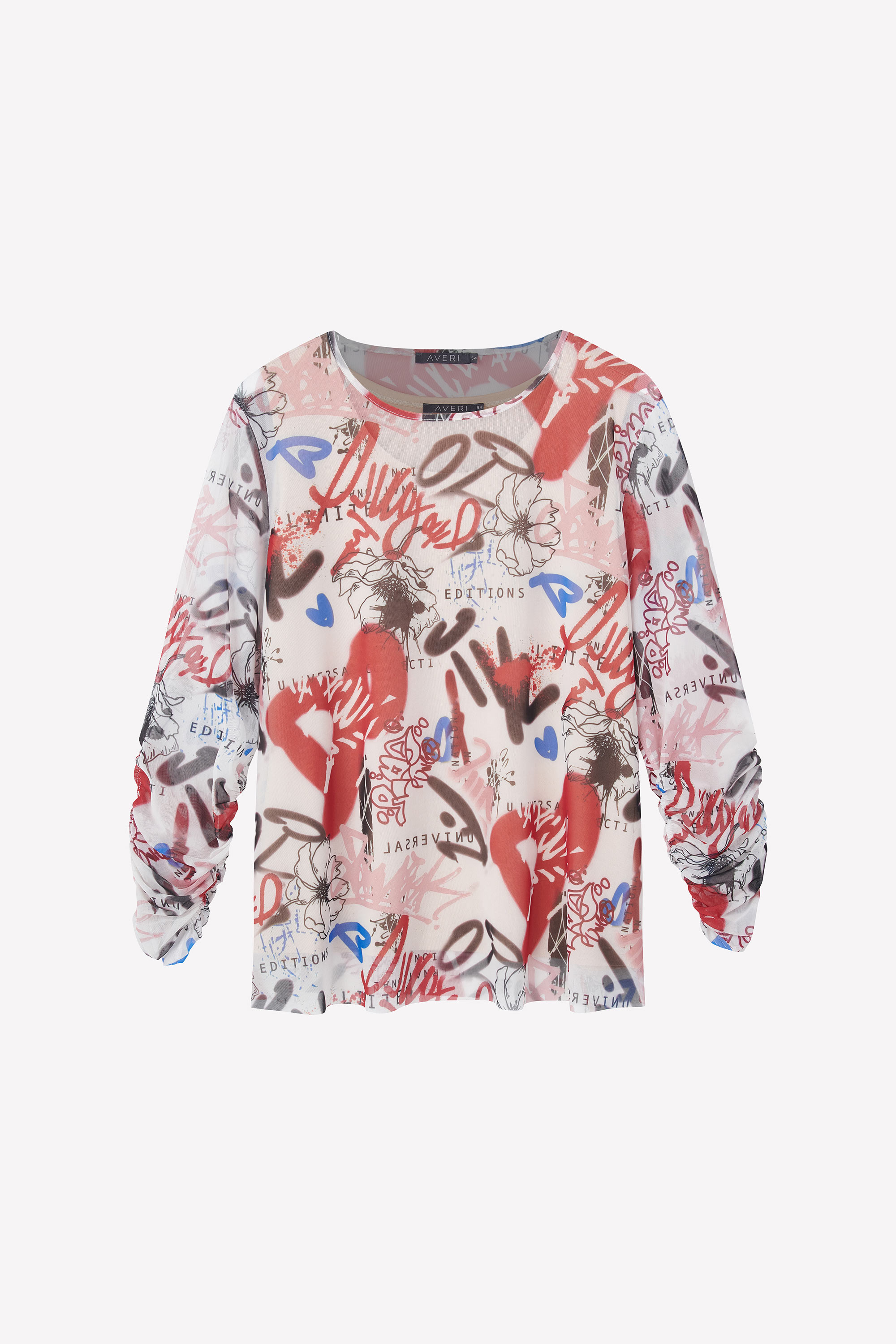 Блуза  из сетки