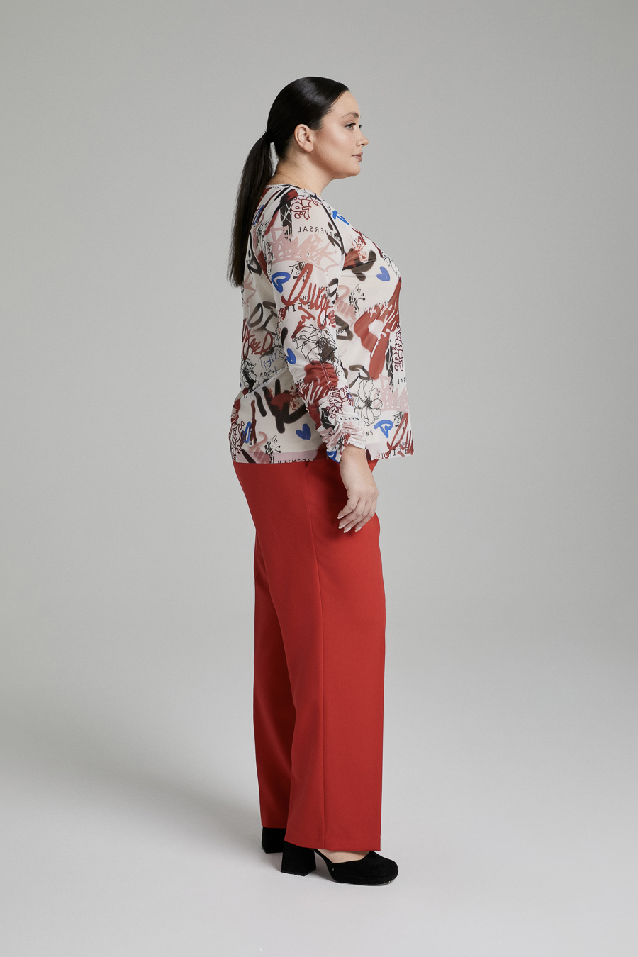 Блузка сетка 4020