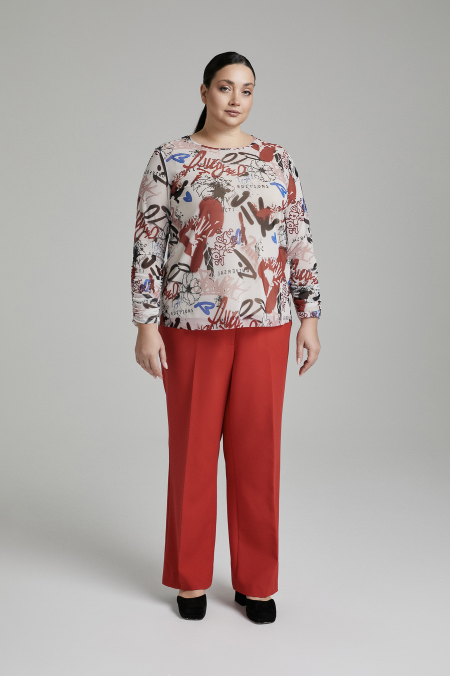 Блузка сетка 4020