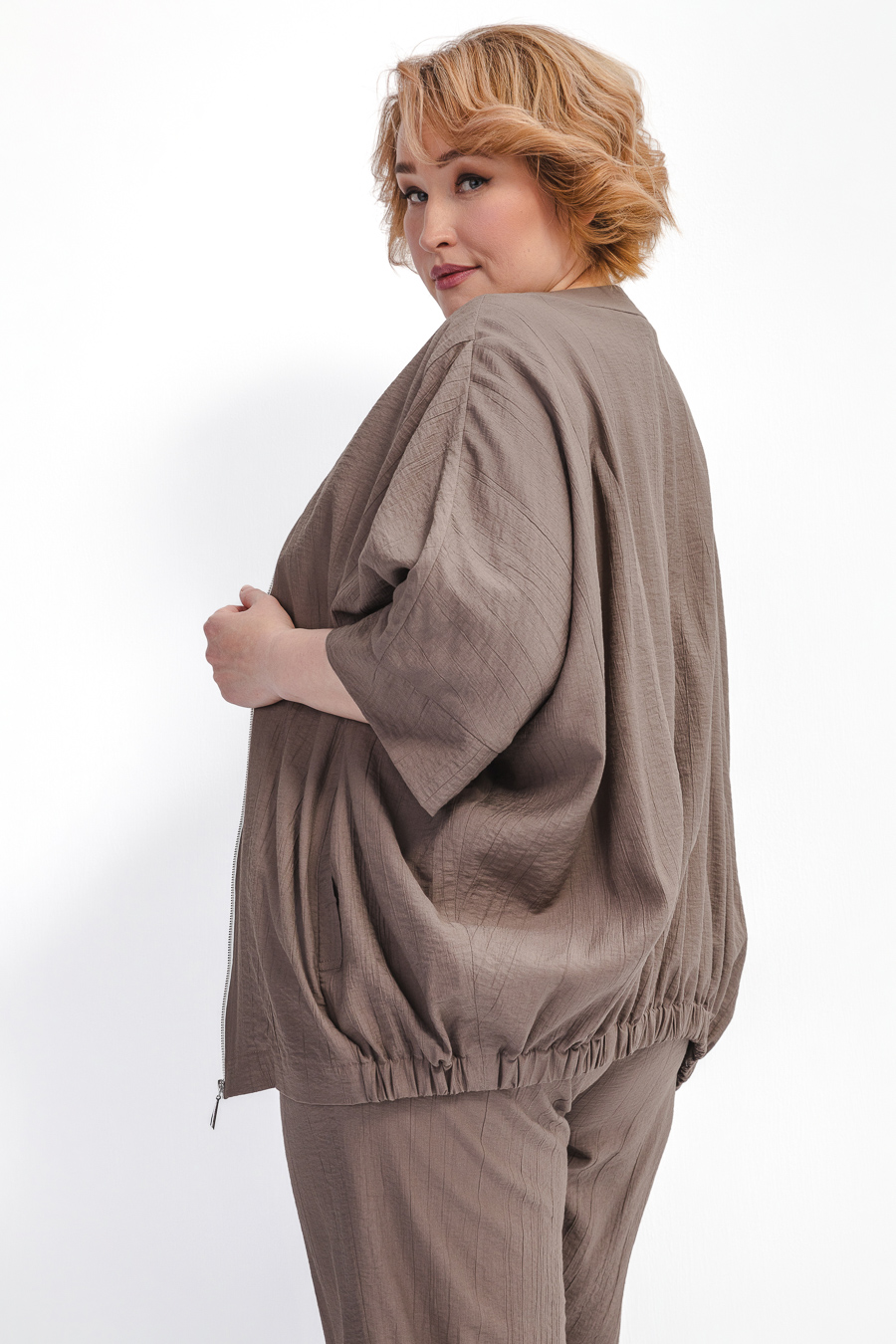 Жакет на молнии