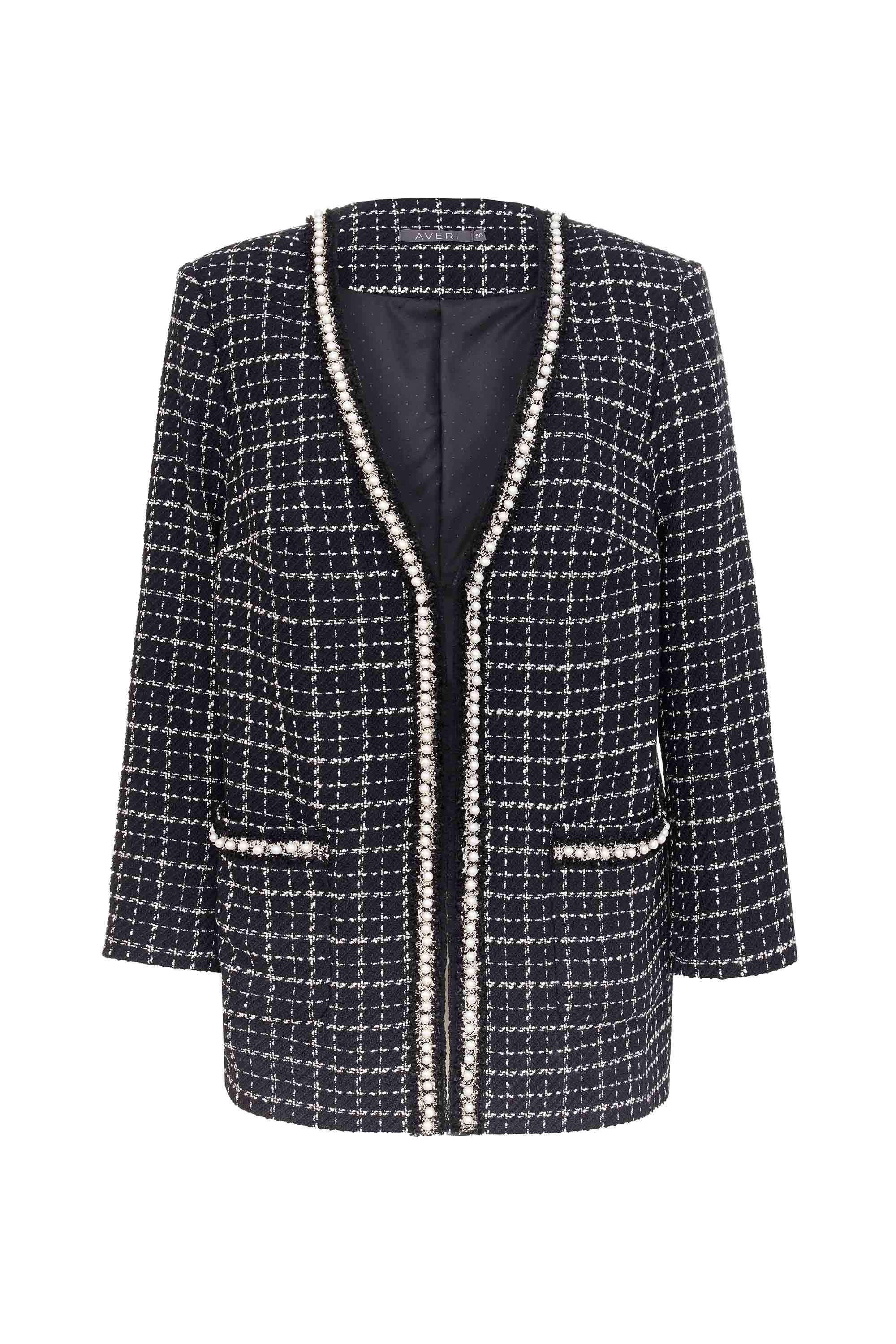  Жакет Шанель с жемчугом *PREMIUM