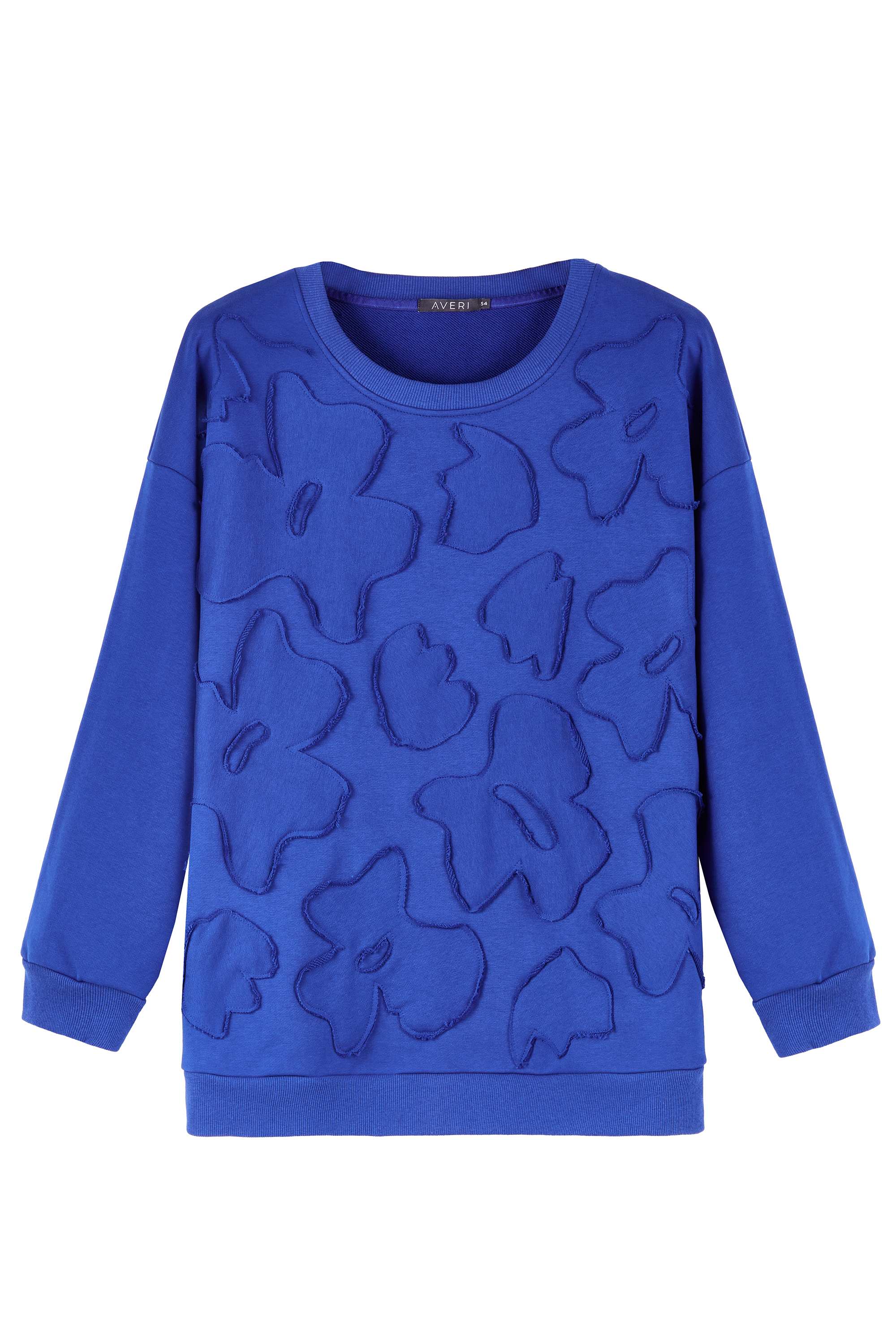 Свитшот с объемным декором