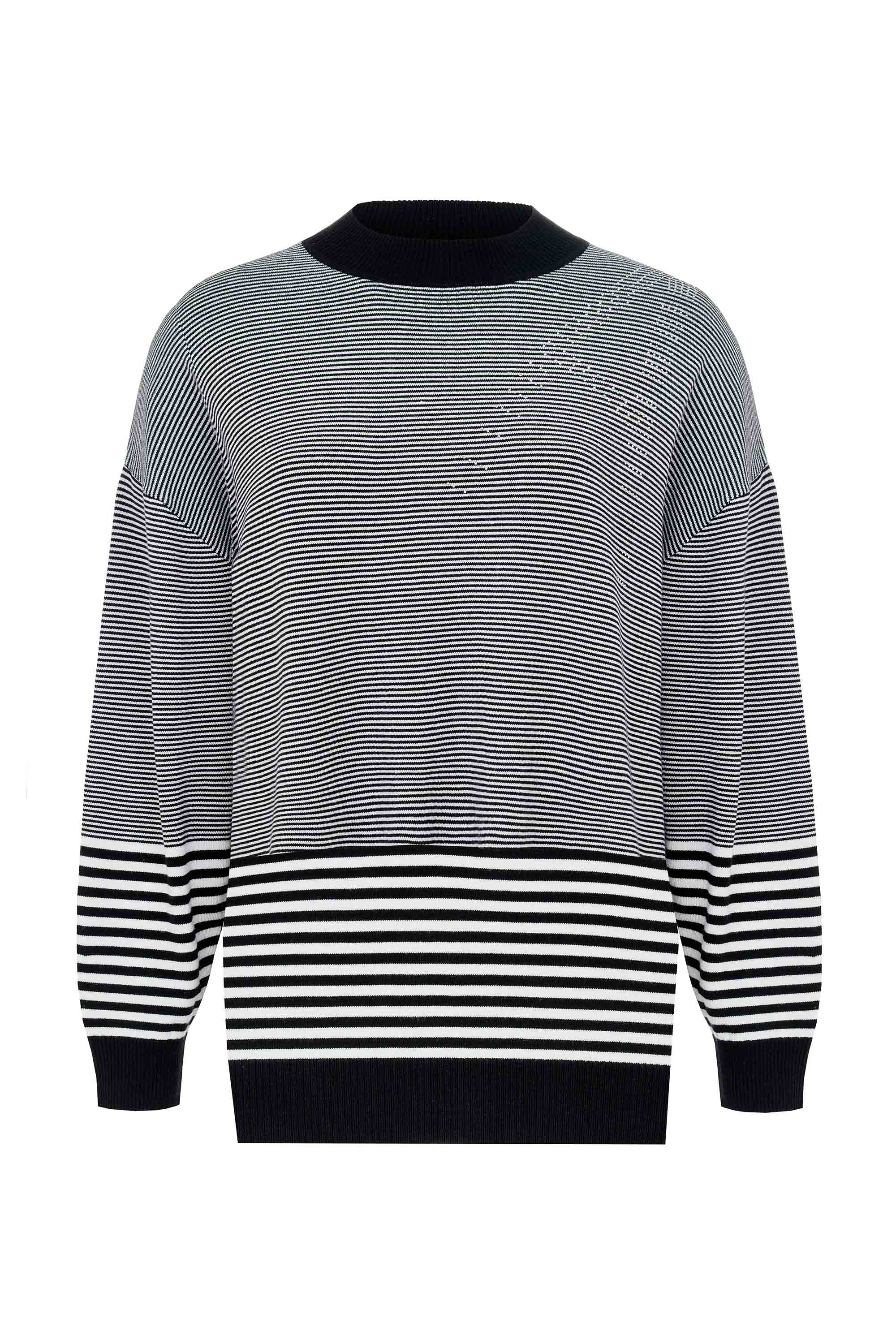 Джемпер с мерцающим декором