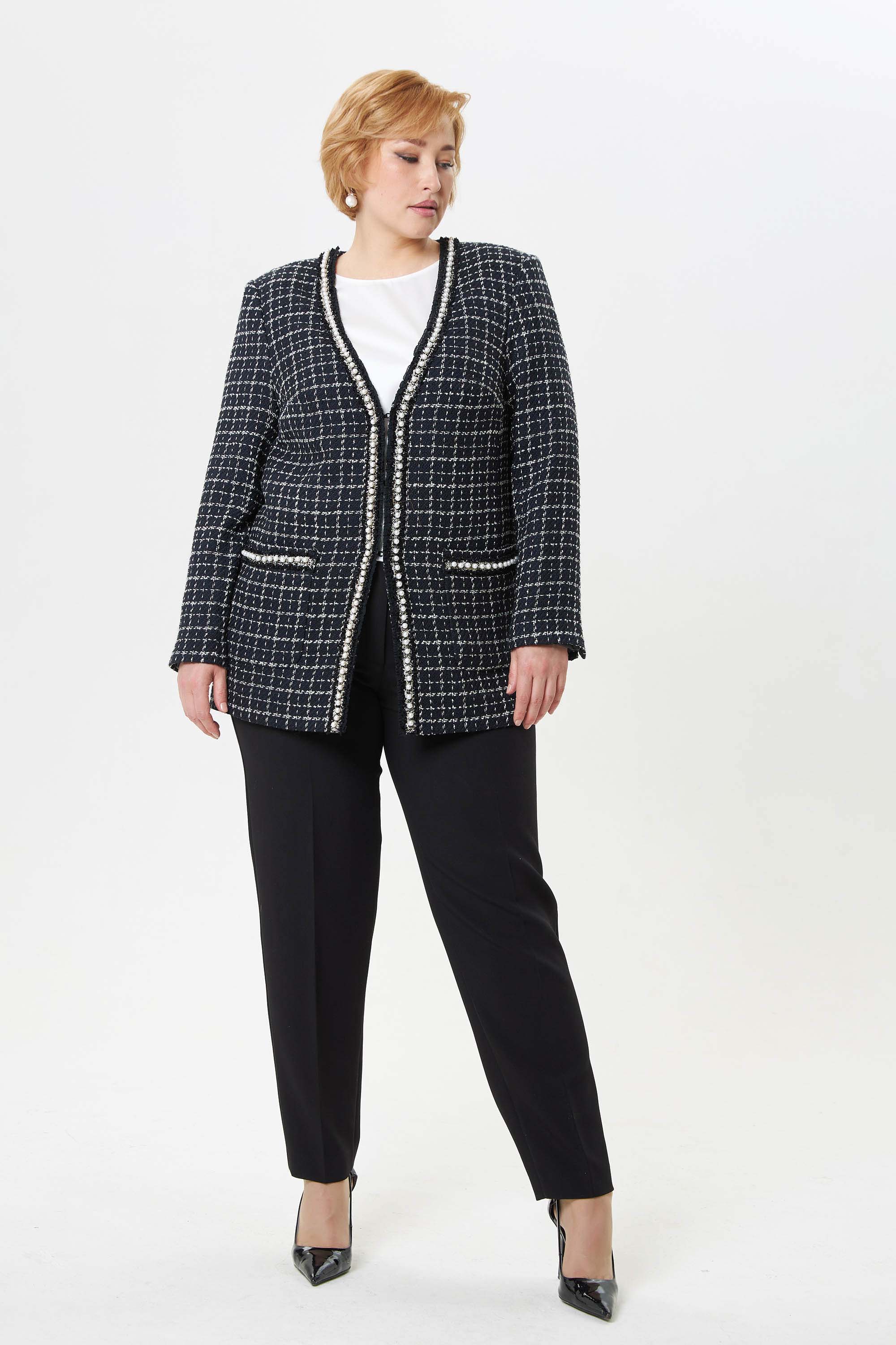  Жакет Шанель с жемчугом *PREMIUM