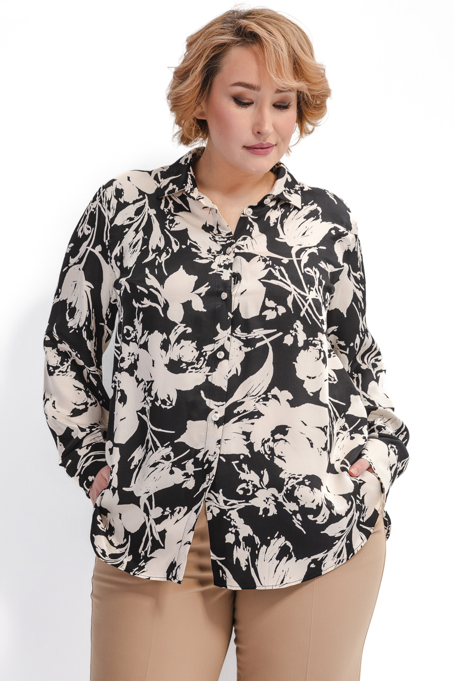 Блуза из вискозы