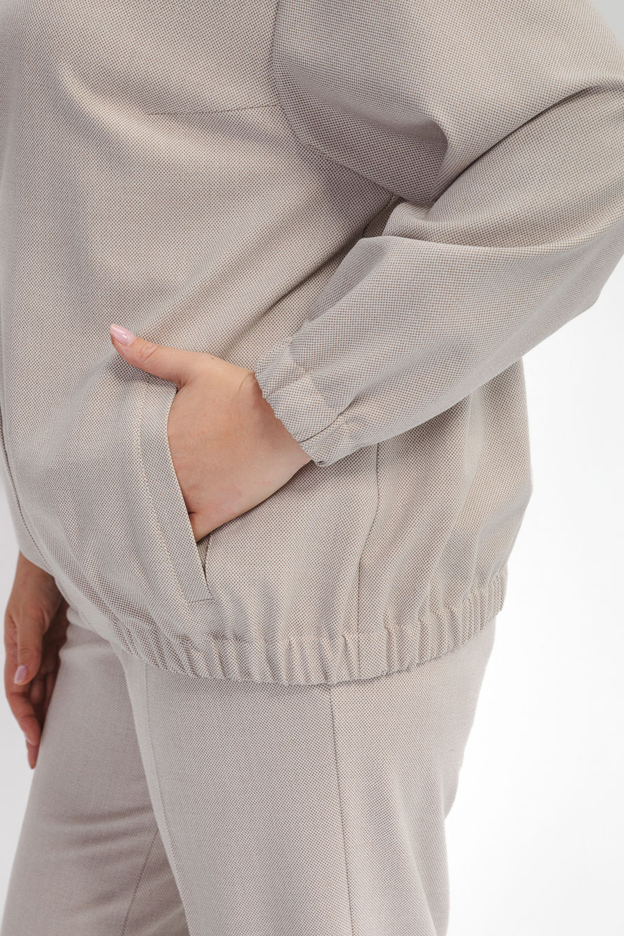 Жакет на молнии *PREMIUM