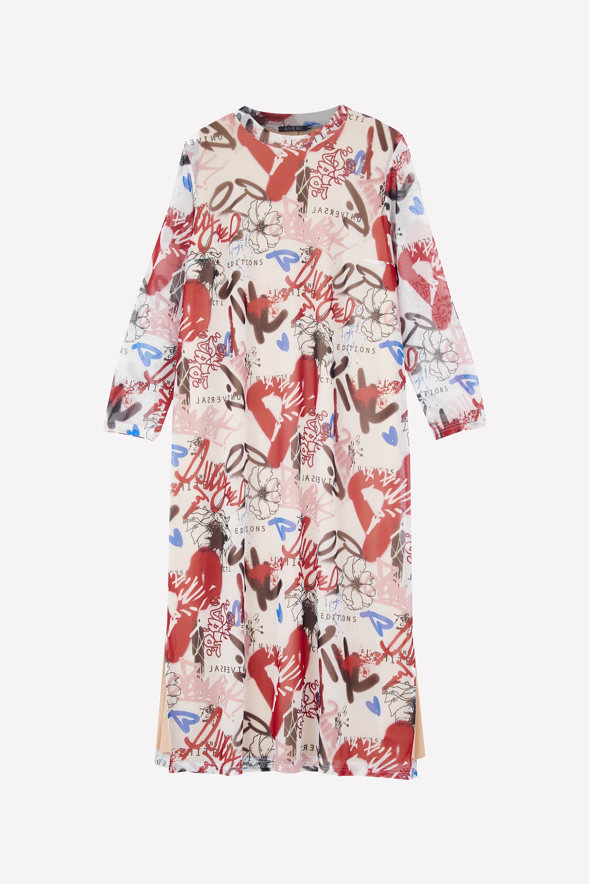 Платье из сетки