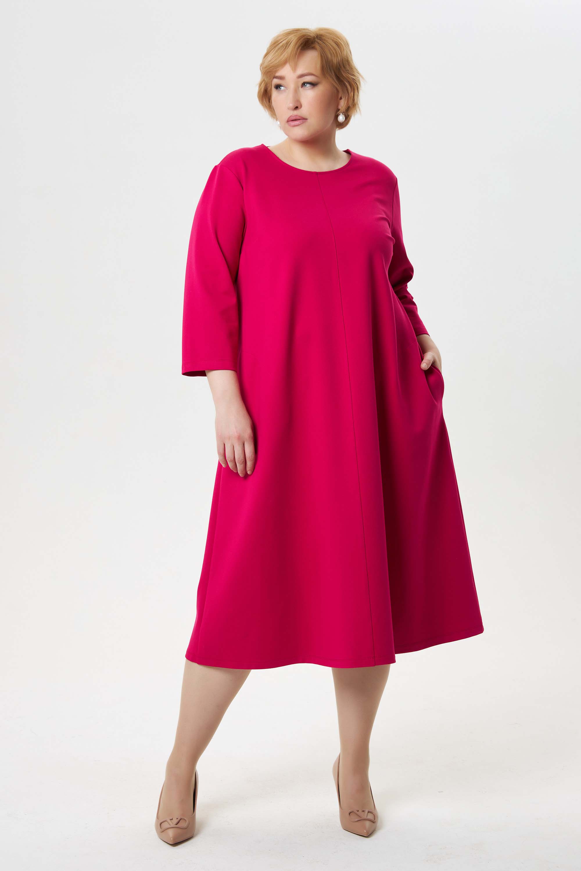 Платье из вискозы