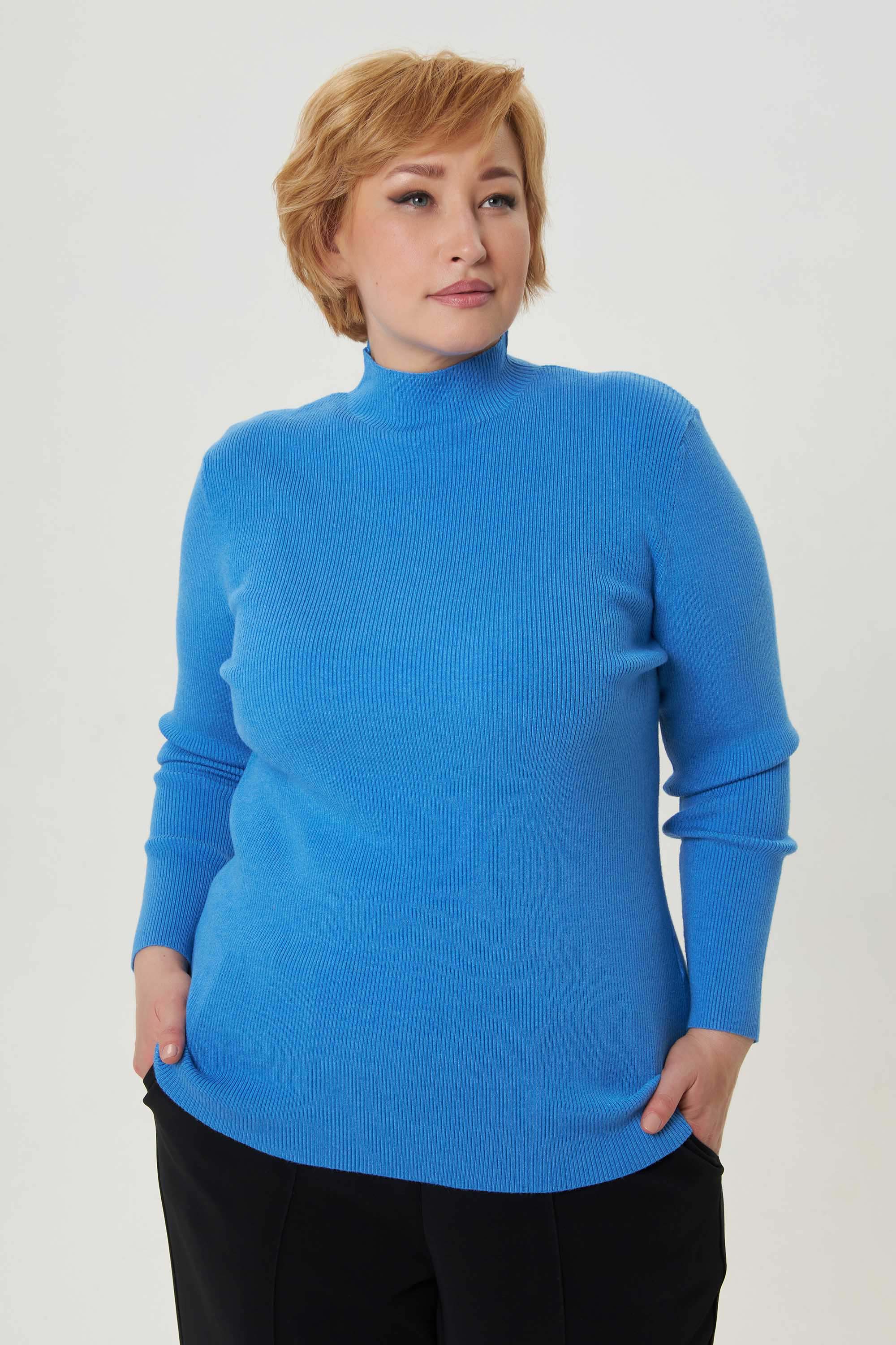 Вязаный джемпер лапша