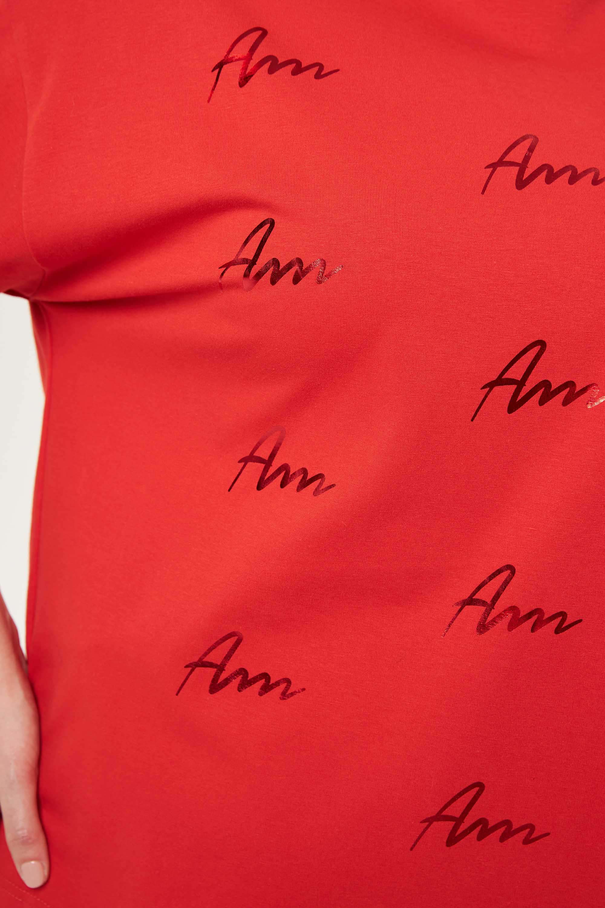 Футболка с принтом