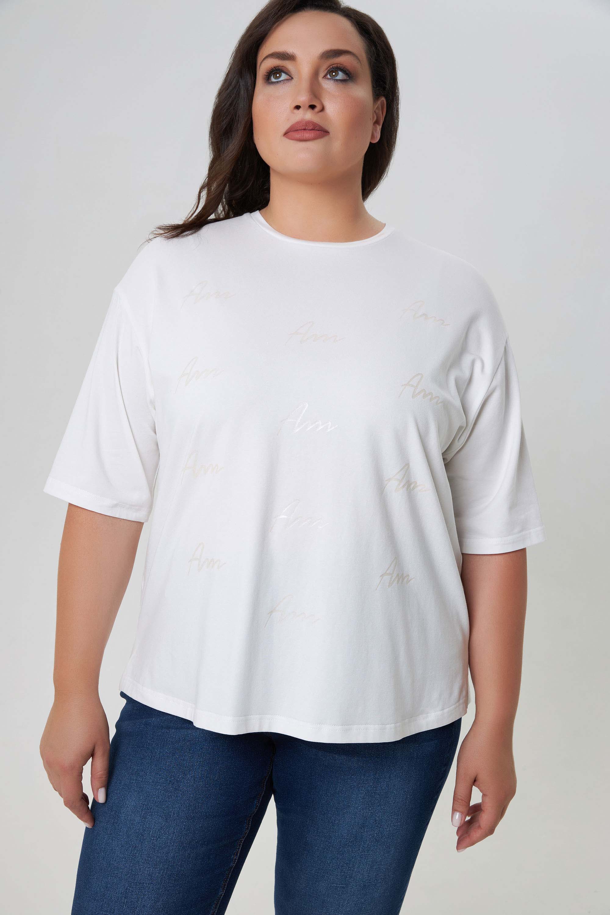 Футболка с принтом