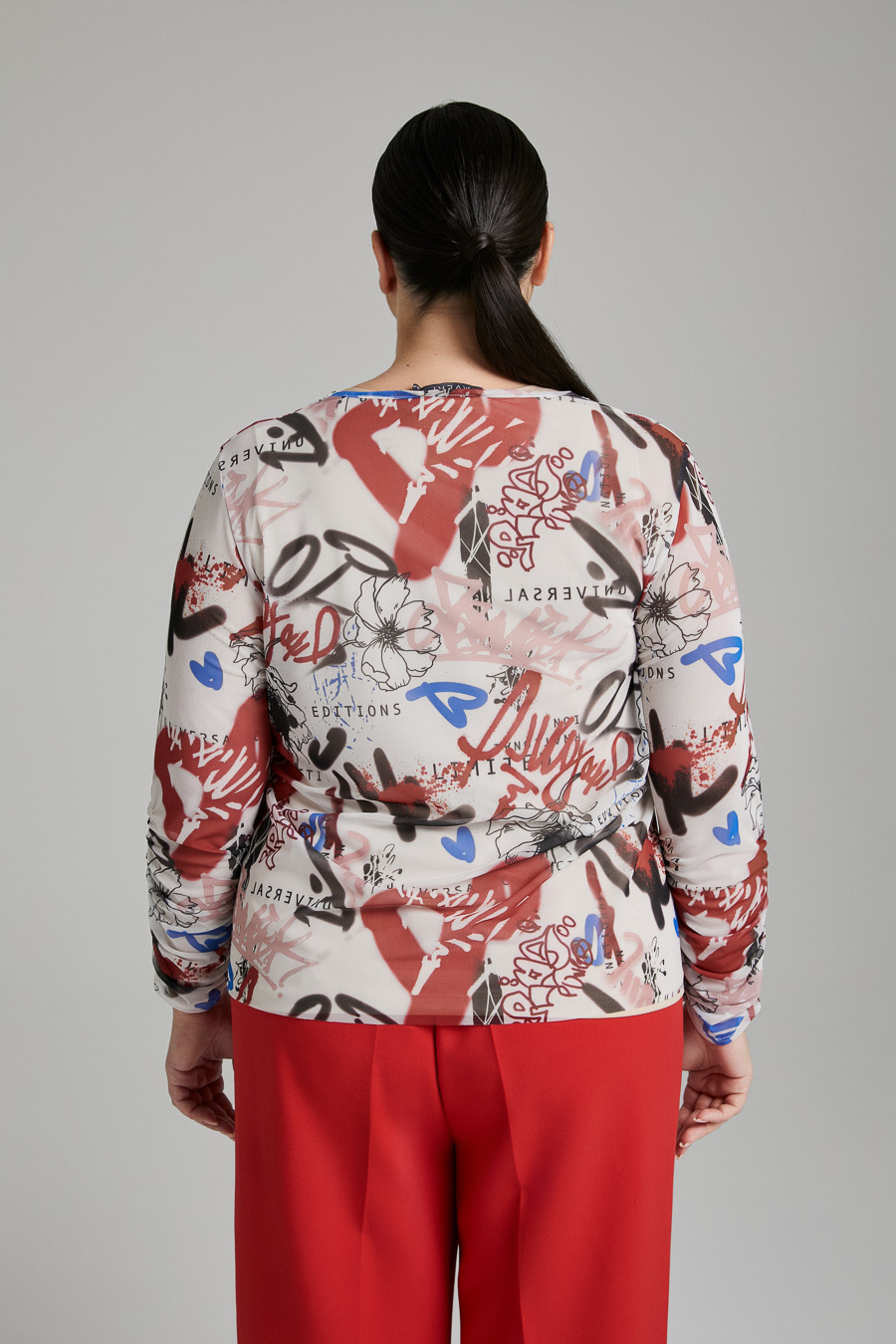 Блузка сетка 4020