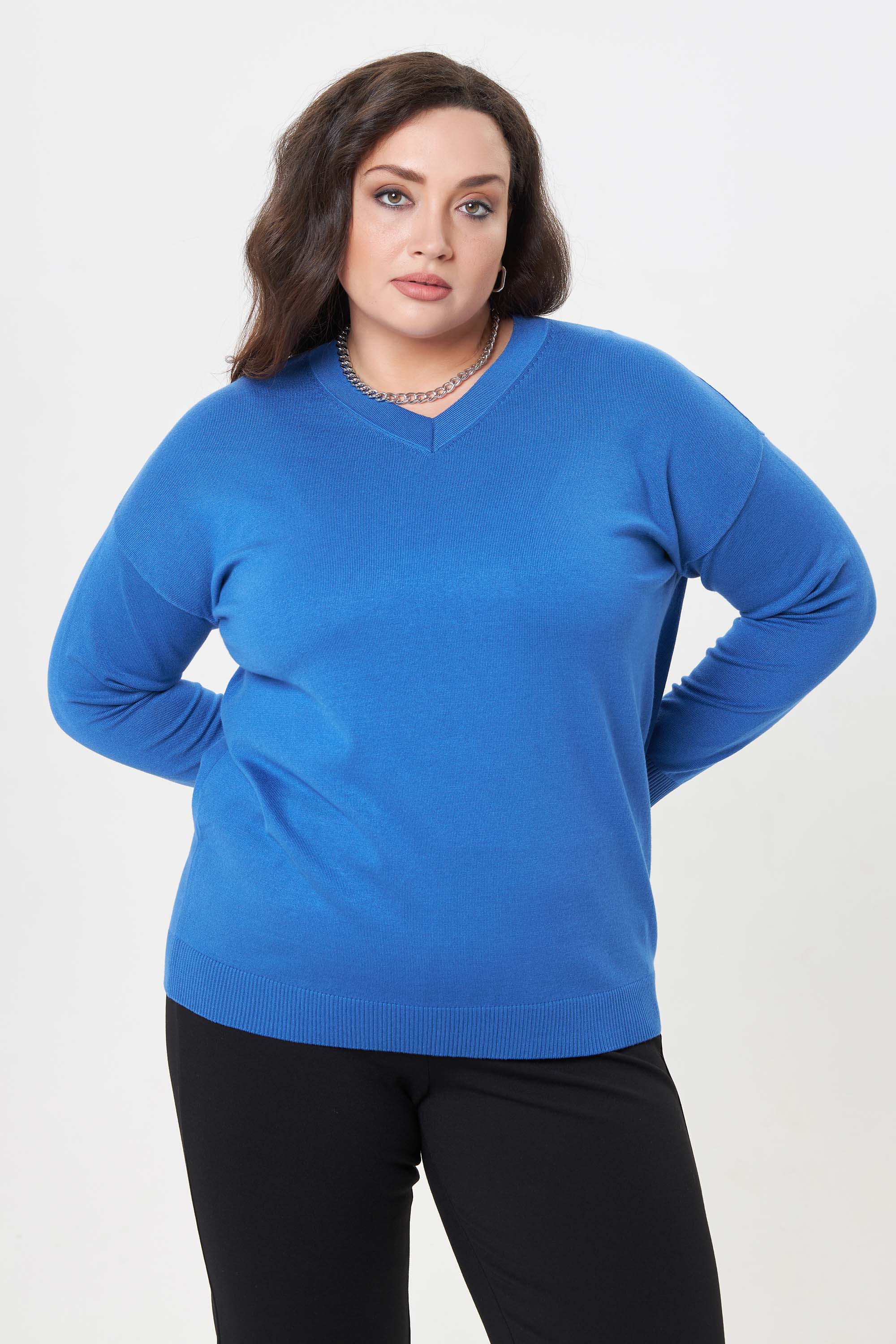 Базовый джемпер из вискозы *PREMIUM