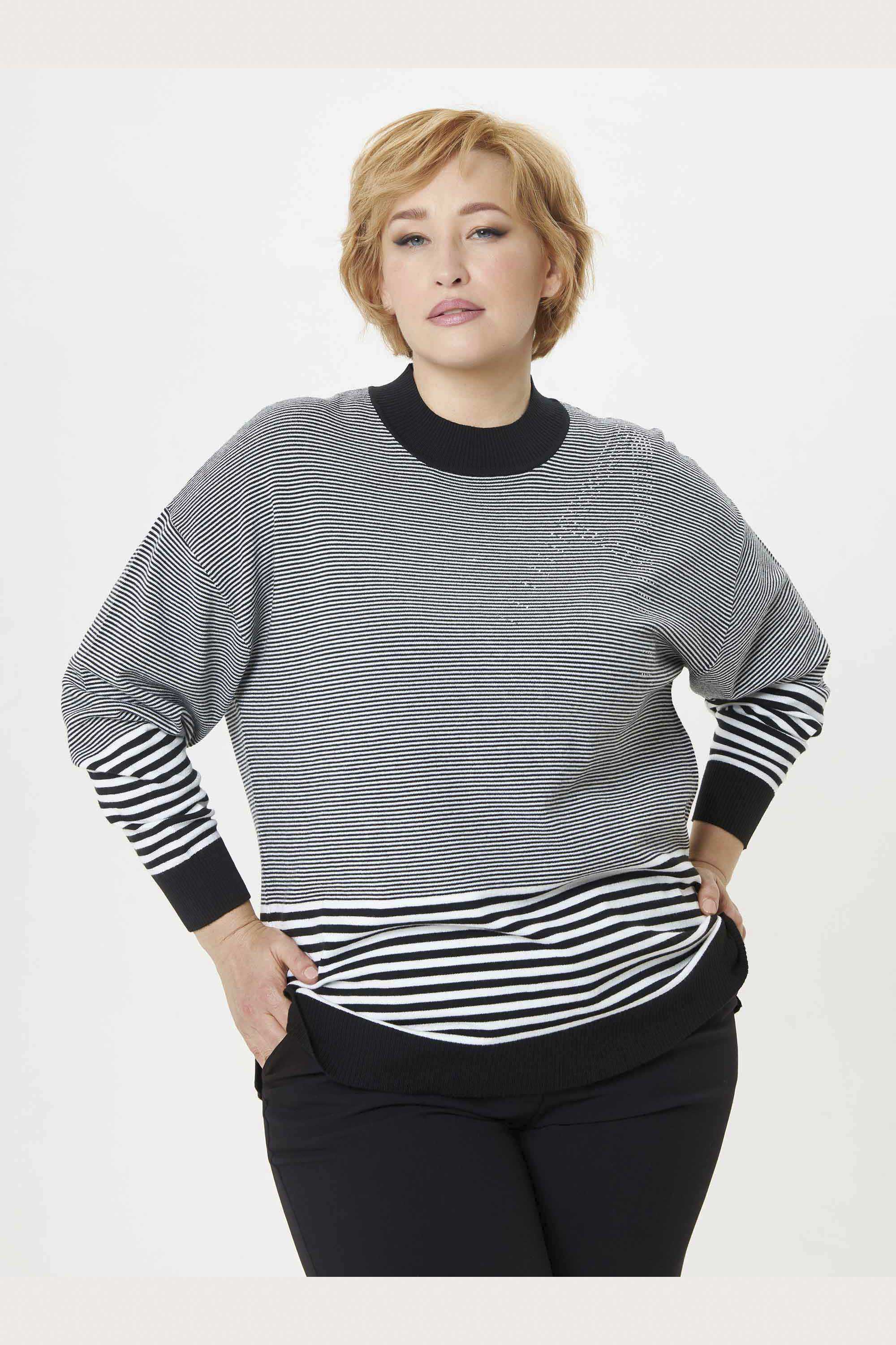 Джемпер с мерцающим декором