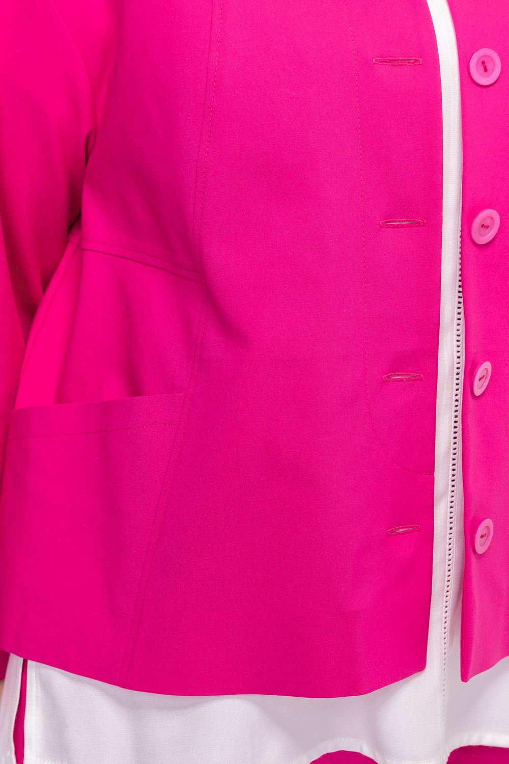 Жакет с круглым вырезом *PREMIUM