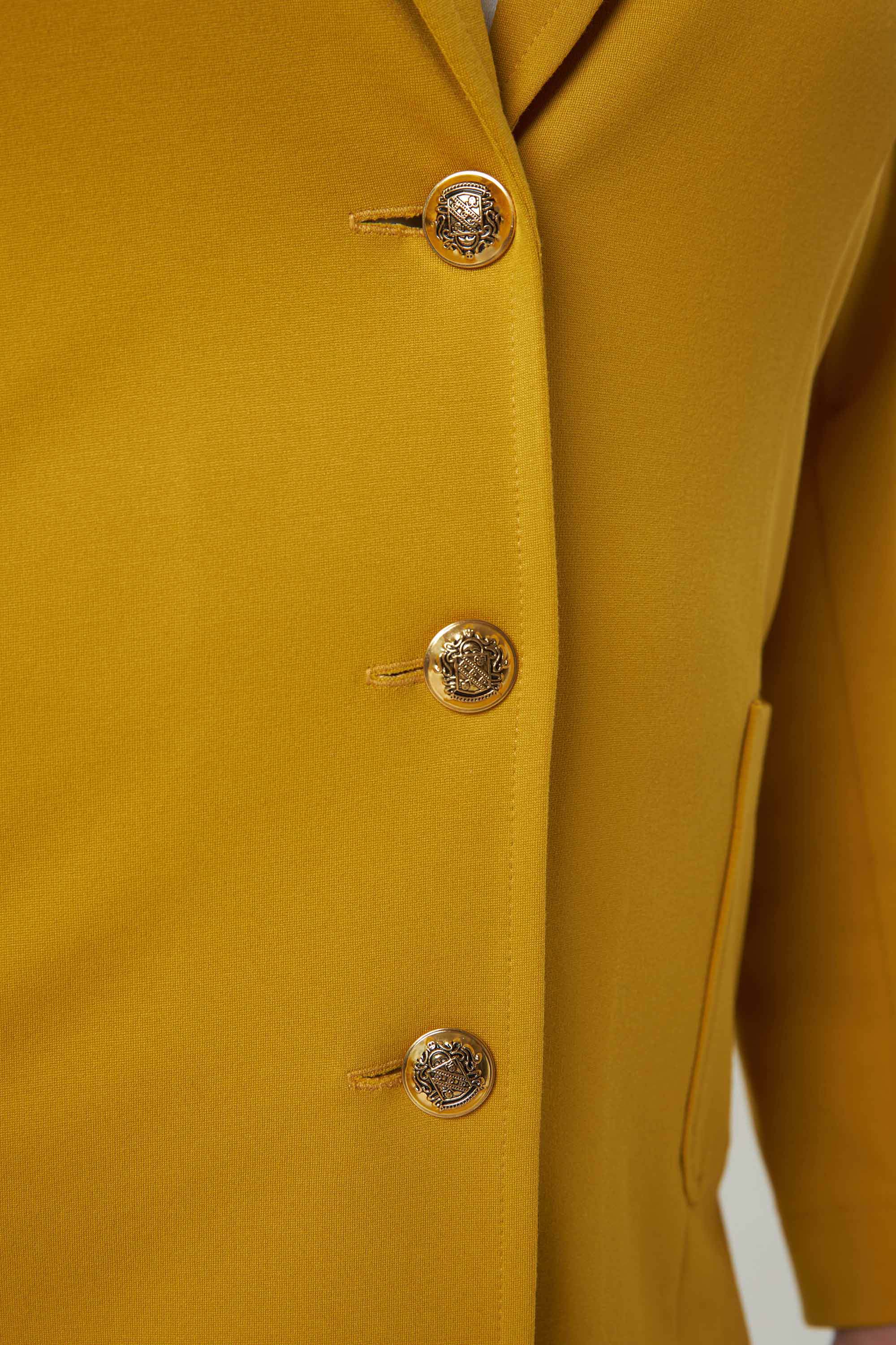 Трикотажный прямой жакет 