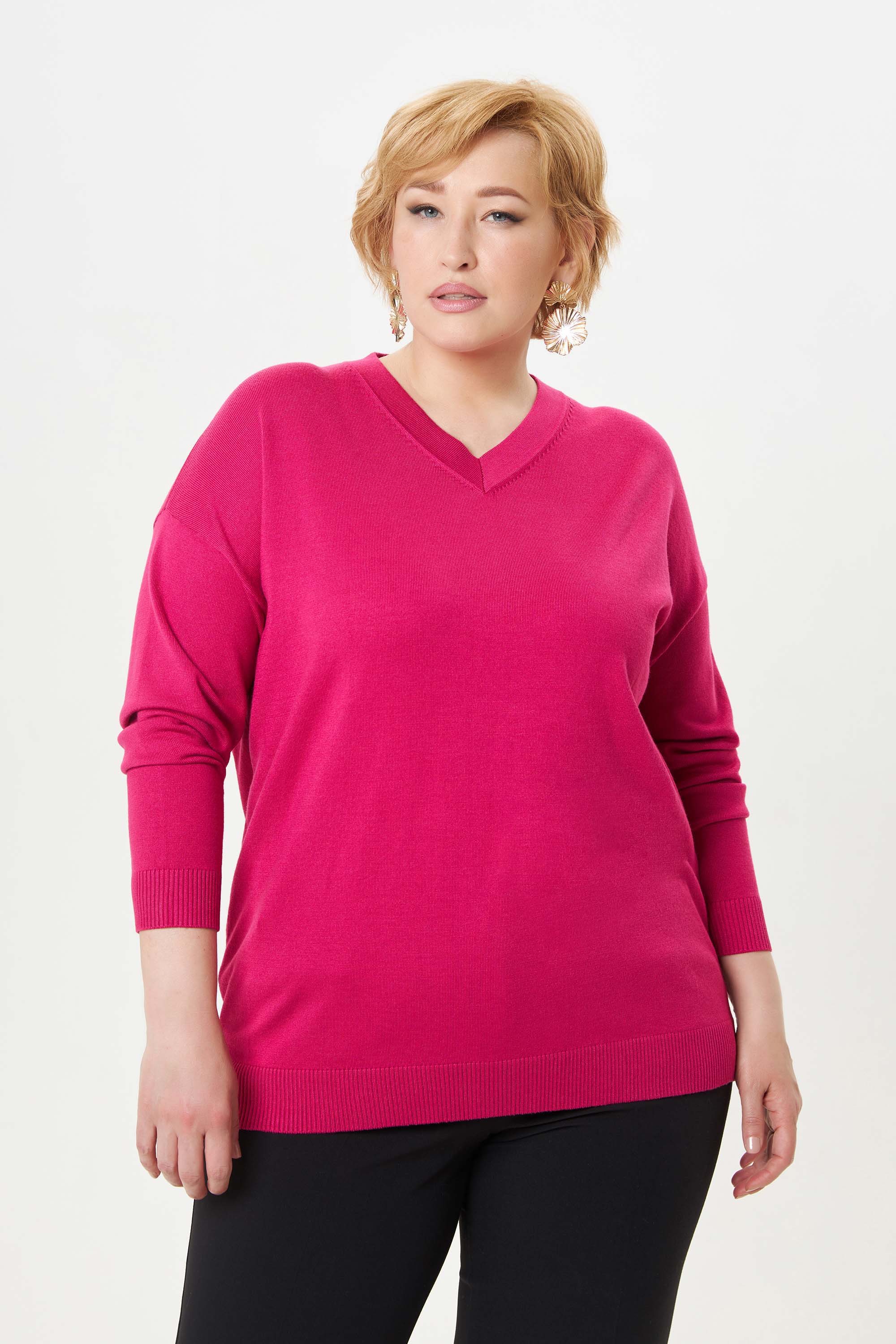 Базовый джемпер из вискозы *PREMIUM