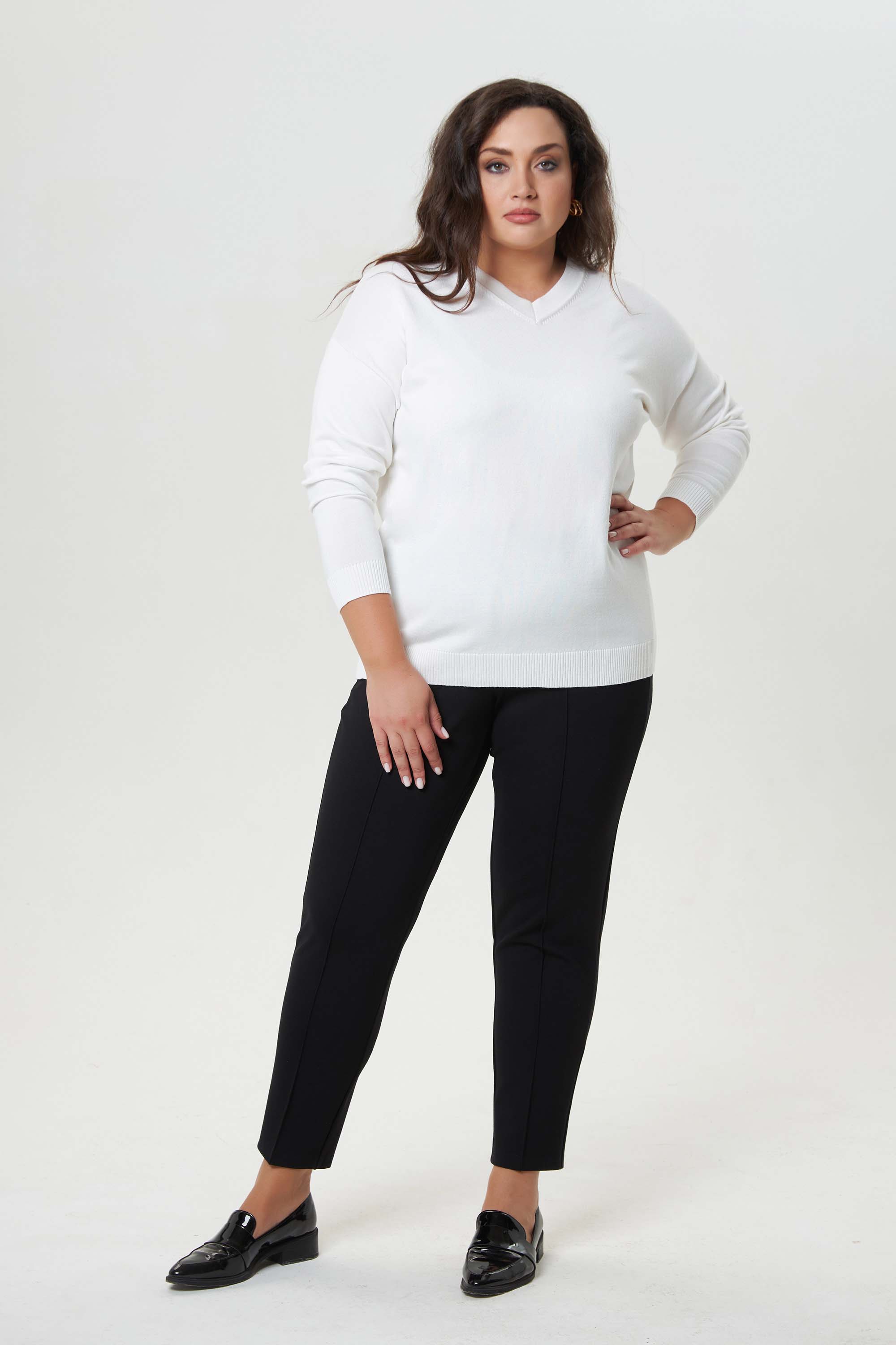 Базовый джемпер из вискозы *PREMIUM