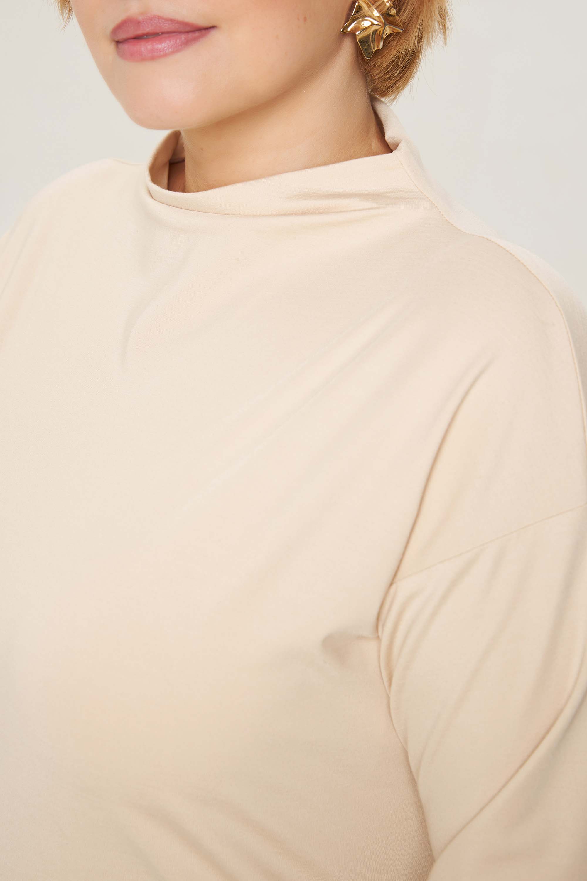 Лонгслив из вискозы