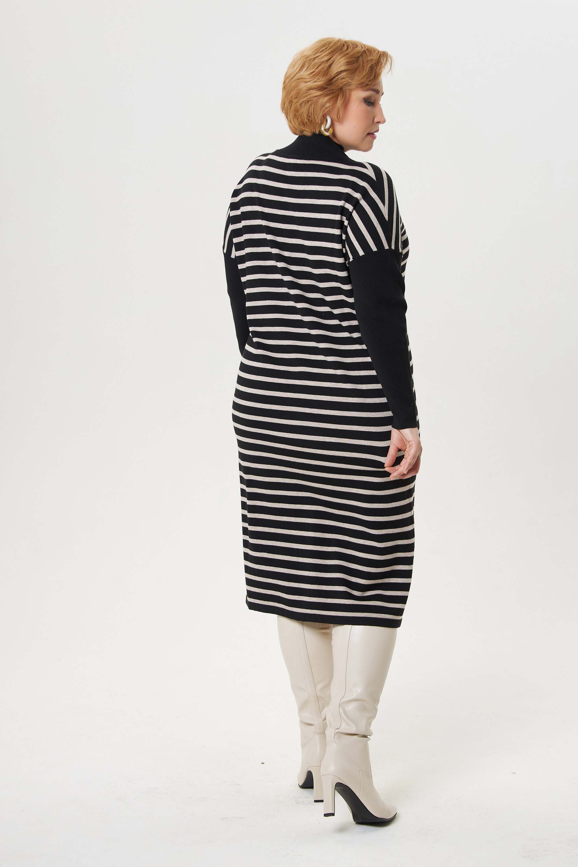 Платье лапша с шерстью