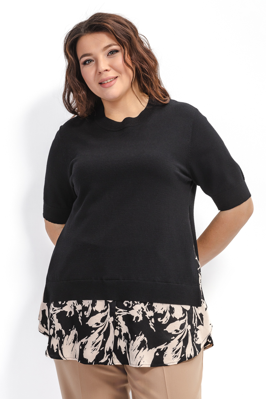 Вязаный джемпер